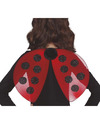Verkleed vleugels lieveheersbeestje rood-zwart voor kinderen Carnavalskleding-accessoires