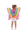 Verkleed vlinder vleugels voor kinderen regenboog