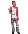Verkleedkleding Hippie peace kostuum voor heren
