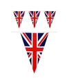 Vlaggenlijn Engeland landen thema versiering 10 meter