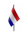 Vlaggetje Nederland mini op stok 10 x 15 cm