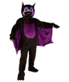 Vleermuis kostuum met groot pluche masker
