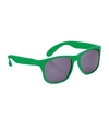 Voordelige groene party zonnebril