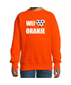Wij houden van oranje oranje sweater-trui Holland-Nederland supporter EK- WK voor kinderen
