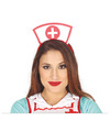 Zuster-verpleegster diadeem carnaval verkleed accessoire sexy nurse