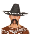 Zwarte sombrero-Mexicaanse hoed 45 cm voor volwassenen